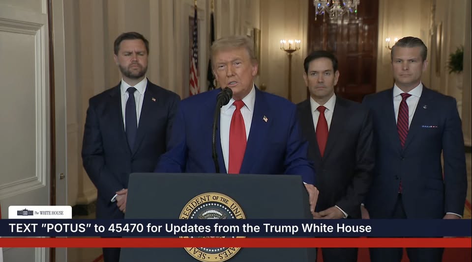 Donald Trump: "O habrá paz o habrá más tragedia en Irán"