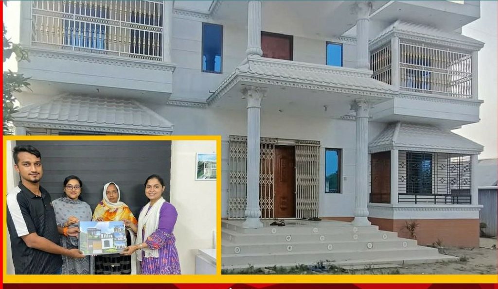 Not money first, do it first, pay the house monthly installment